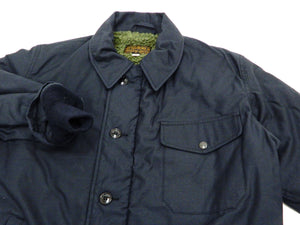 Buzz Rickson Jacket Men's Reproduction of US Navy A-2 Deck Jacket