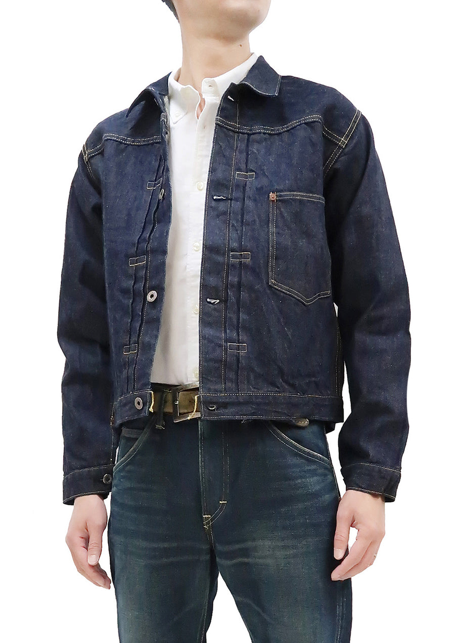 Buzz Rickson Jacket Men's Rproduction of Type 1 Denim Jacket WWII