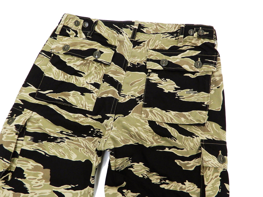 Buzz Rickson Camo Cargo Pants Men's Military Golden Tiger Camouflage T ...