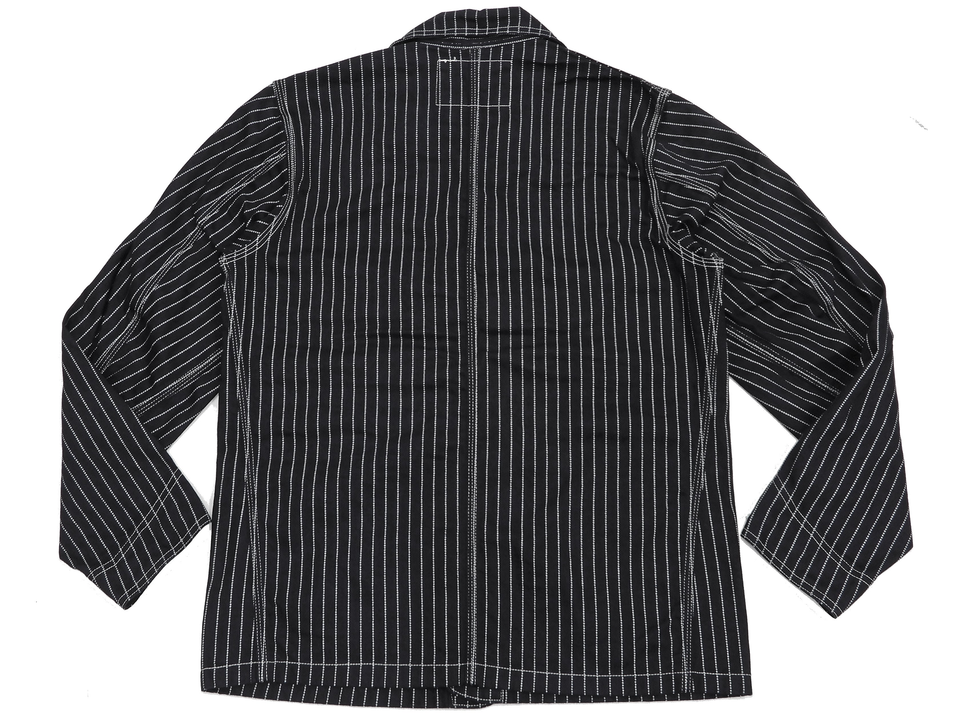 Sugar Cane Men's Wabash Stripe Chore Coat Unlined Railroad Work Jacket ...