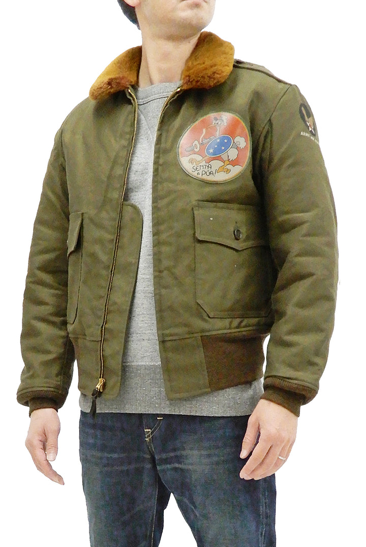 TOYS McCOY Jacket Mens USAAF B-10 Flight Jacket Flying Tigers