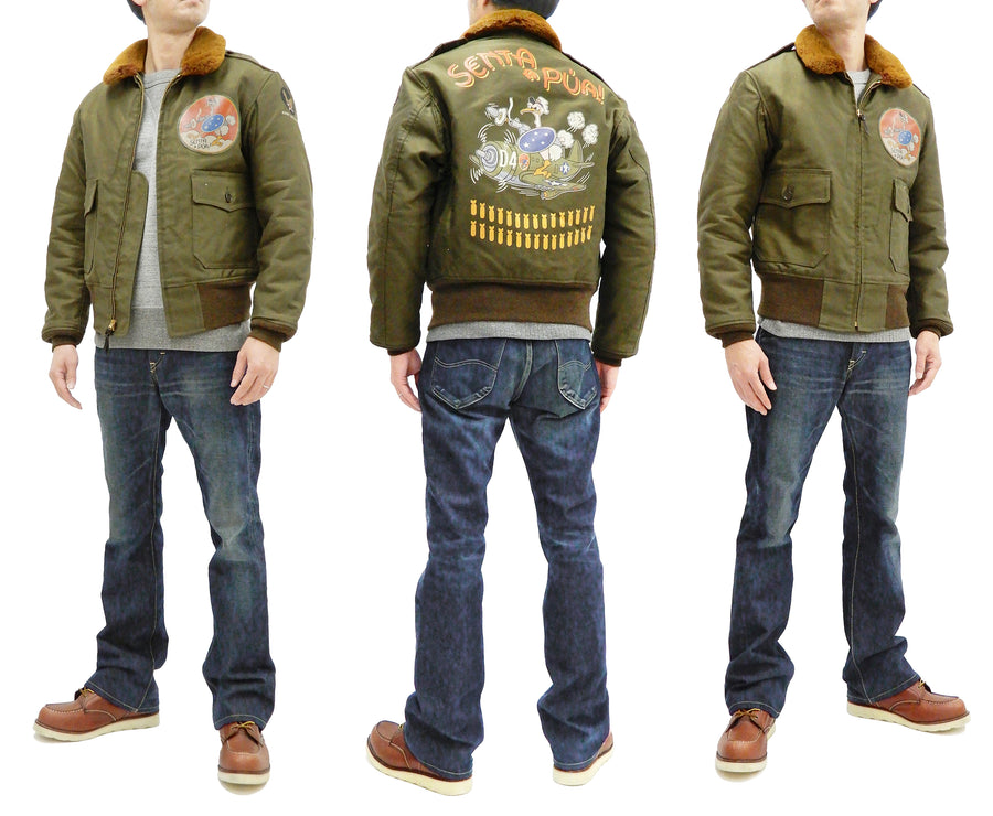 TOYS McCOY Jacket Men's USAAF B-10 Flight Jacket Senta a Pua