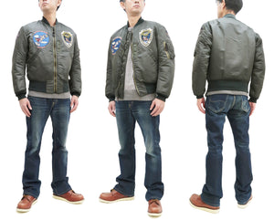 TOYS McCOY MA-1 Flight Jacket Men's Custom MA1 MIL-J-8279A ALBERT