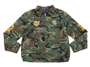 Tailor Toyo Vietnam Tour Jacket Men's Woodland Camouflage Embroidered Jacket TT14643