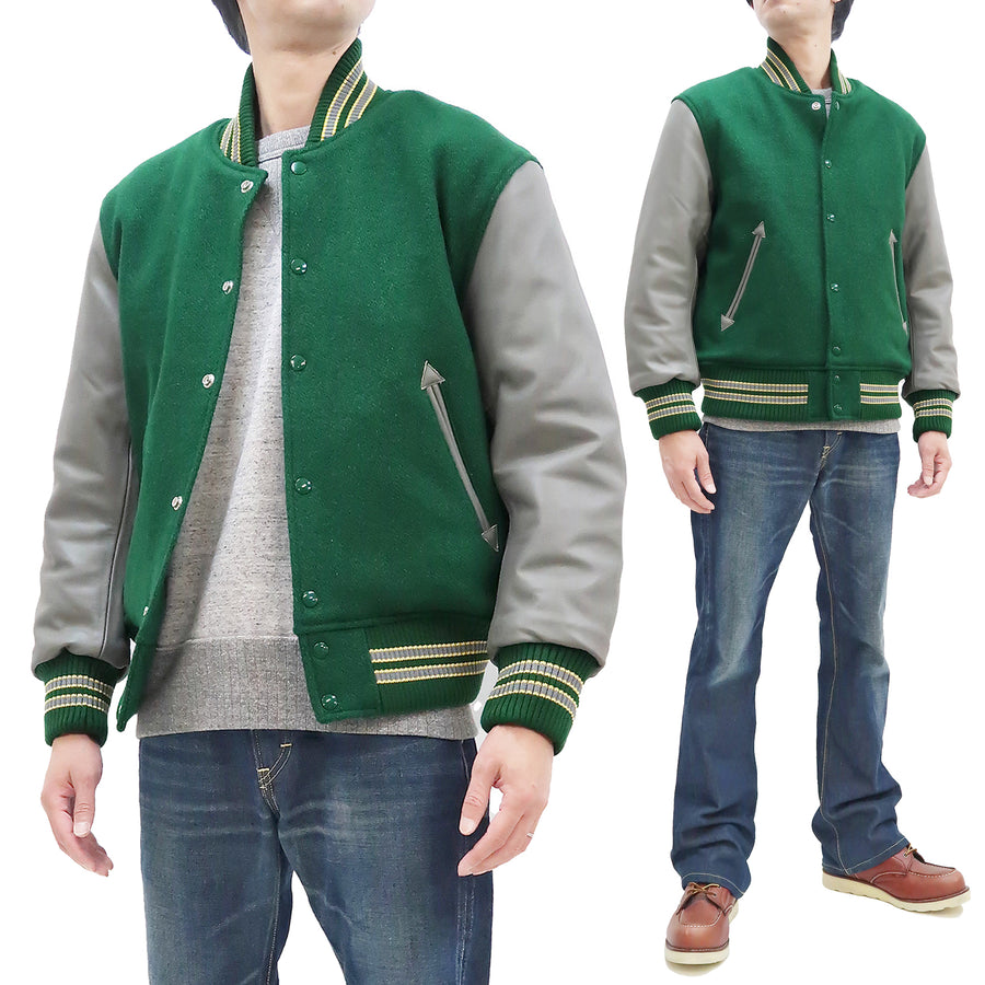 Whitesville Varsity Jacket Men's Plain Letterman Jacket Melton x