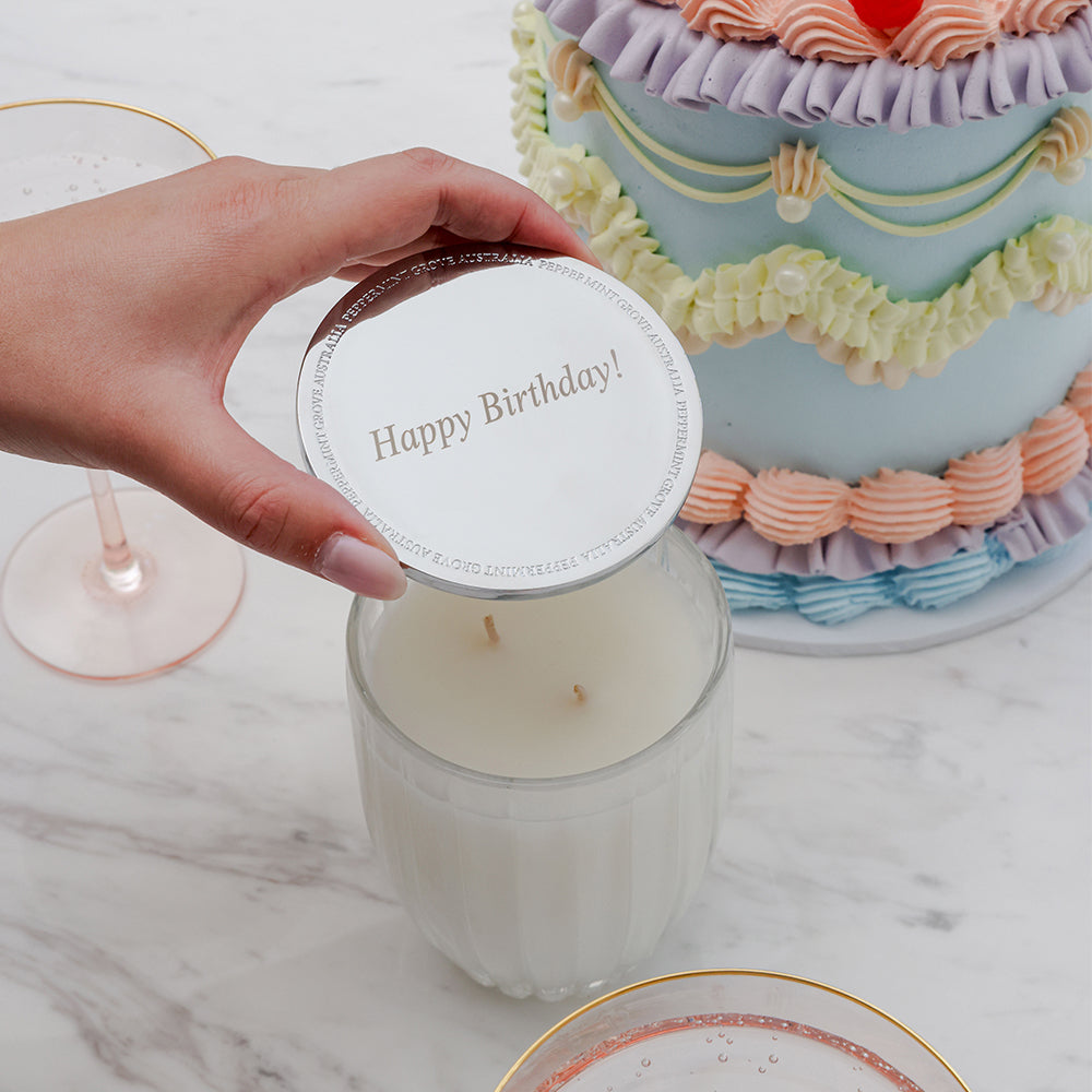 Personalised Candle Engraving