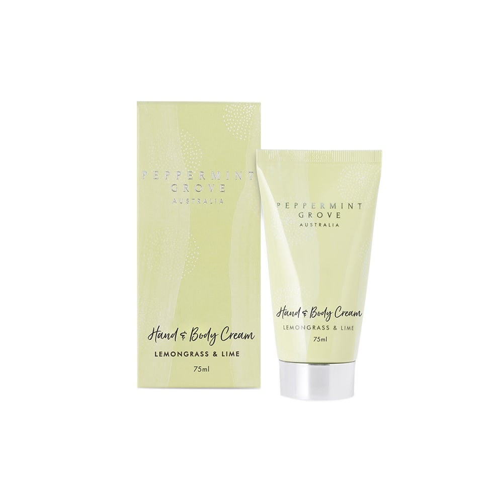 Lemongrass & Lime Hand & Body Cream Tube 75ml