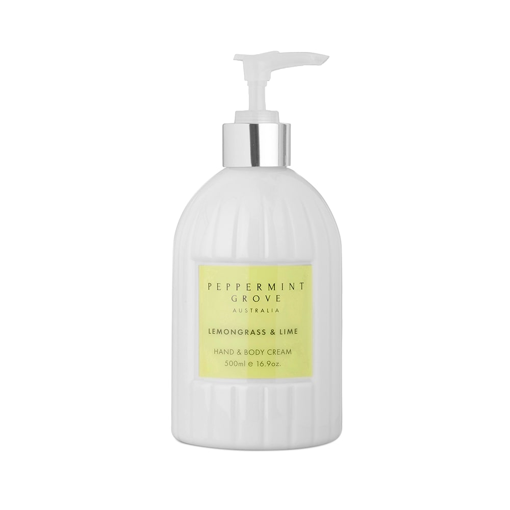 Lemongrass & Lime Hand & Body Cream 500ml