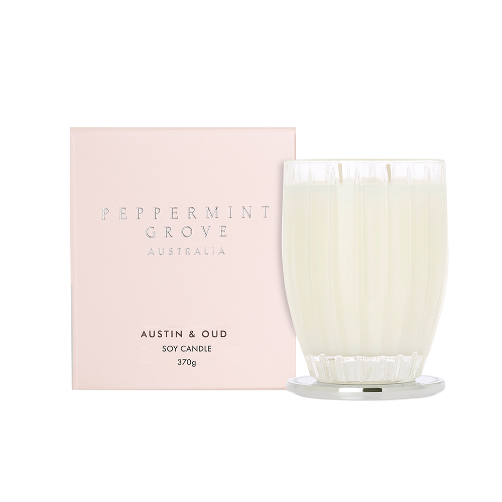 Austin & Oud Soy Candle 370g