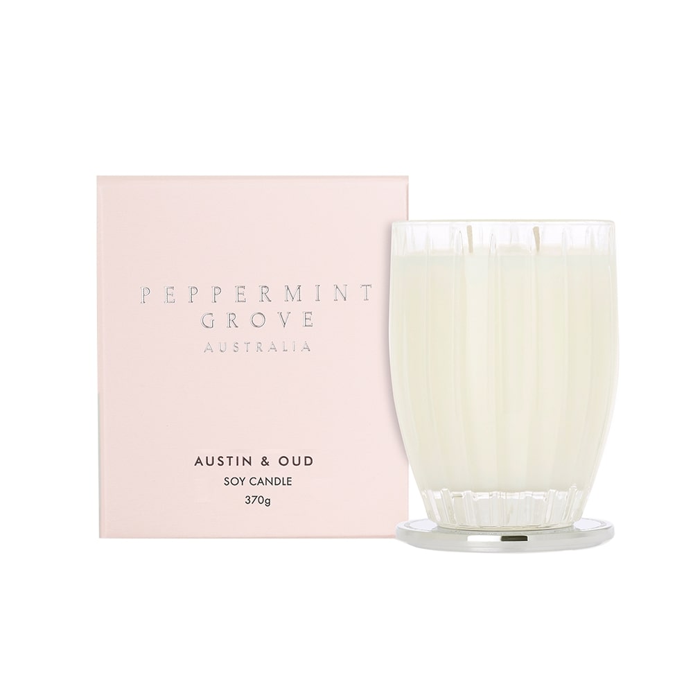 Austin & Oud Soy Candle 370g