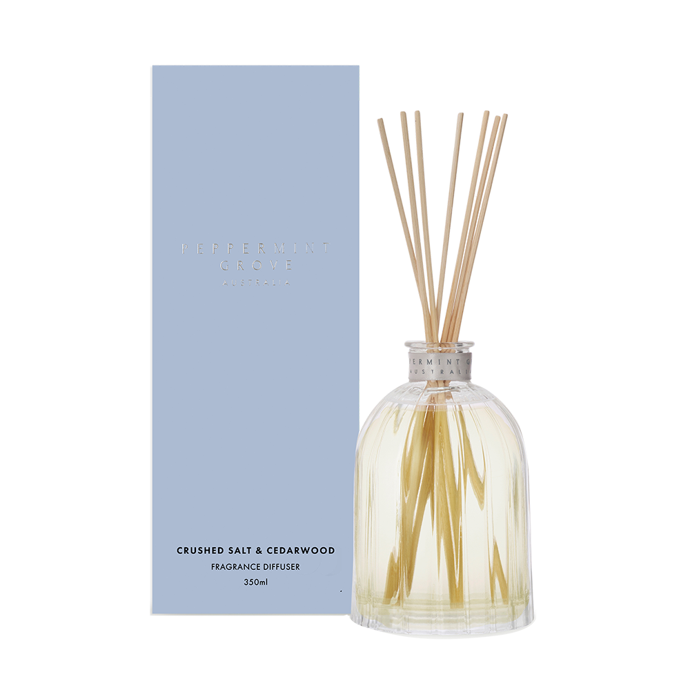 Crushed Salt & Cedarwood Fragrance Diffuser 350ml