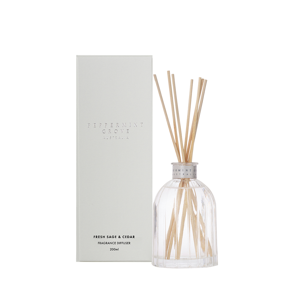 Fresh Sage & Cedar Fragrance Diffuser 200ml