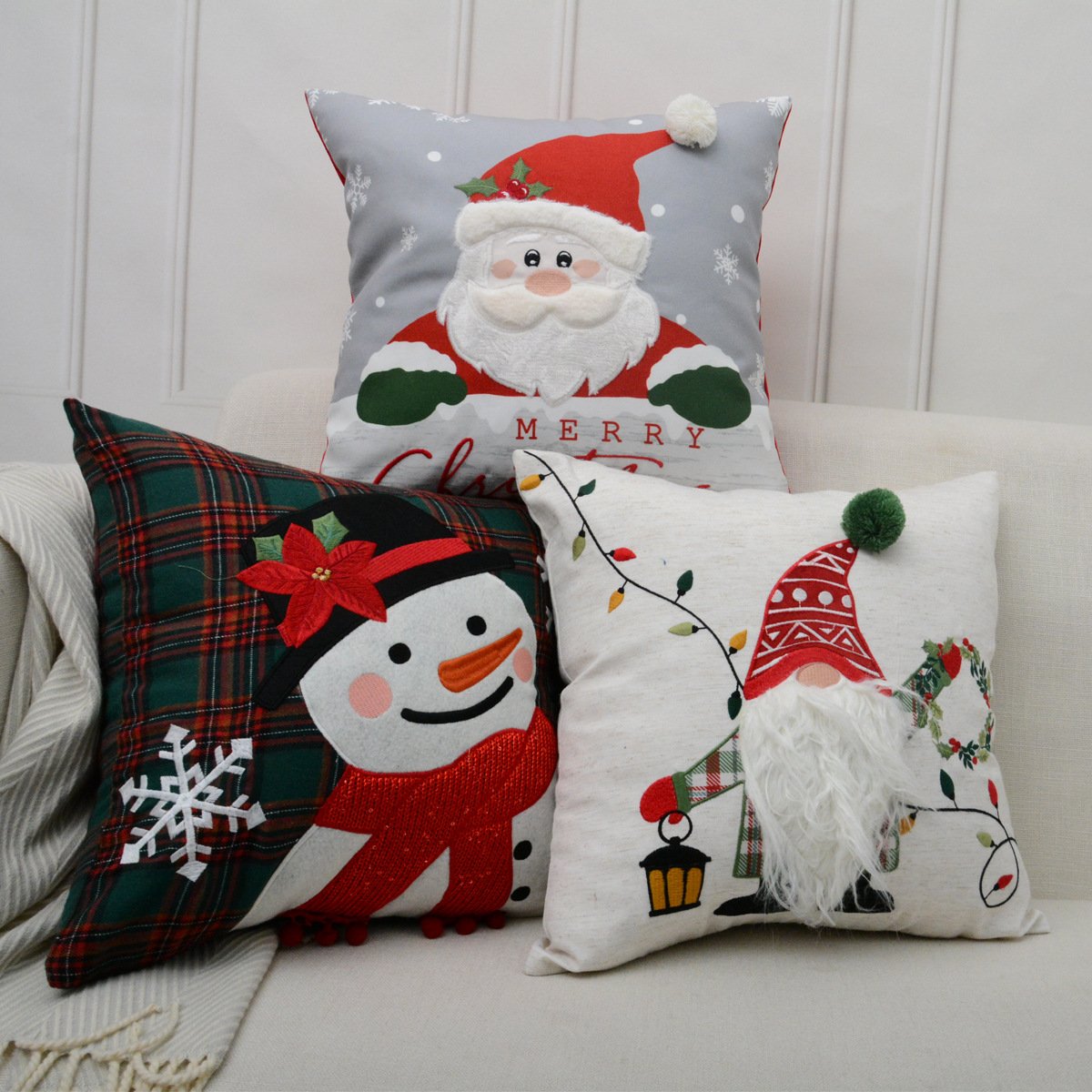 Christmas Themed Pillowcase