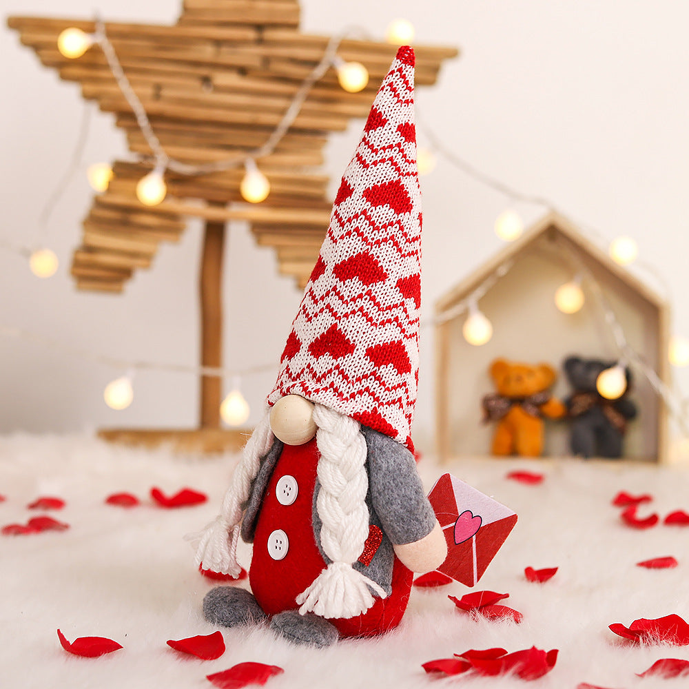 Plush Adorable Cupid Gnome For Valentine's Day