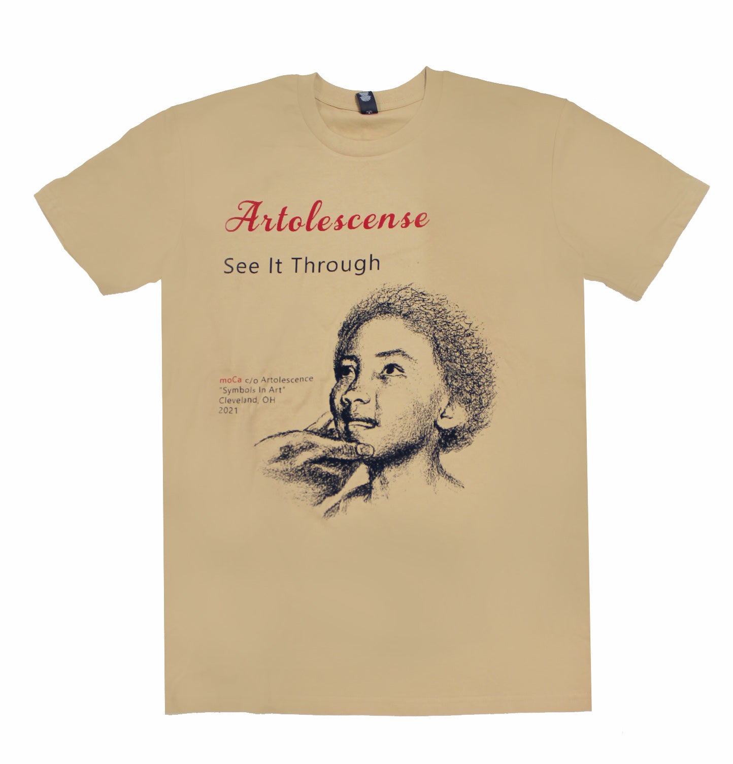 Theadis Reagins Artolescence Symbols In Art (SIA) T-shirt