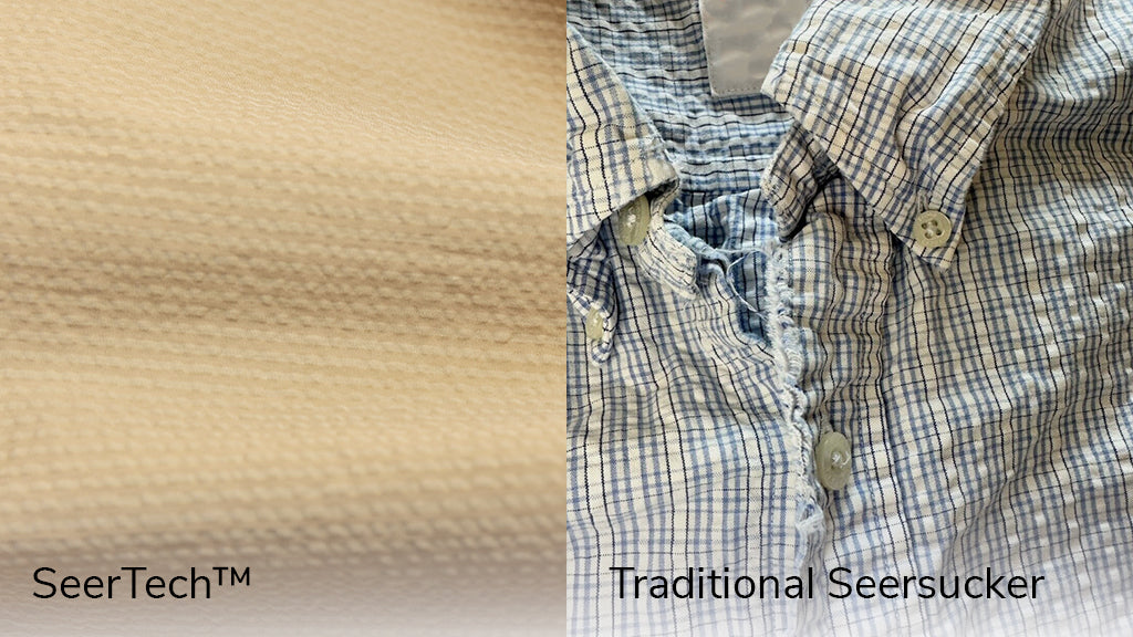 Comparison of Cheegs SeerTech™ fabric and traditional seertech fabric durability