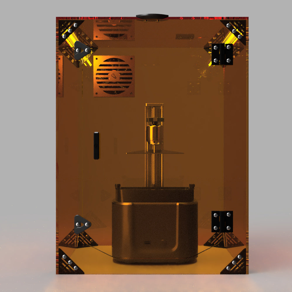 Wash and Cure Station fume Enclosure for Resin 3D Printers V2.0 - Image 4