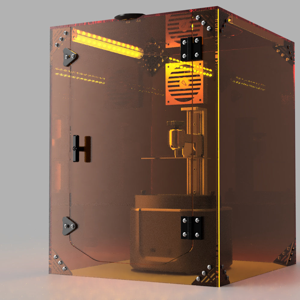 Elegoo Mars Ultra SLA Resin 3D Printer Enclosure V2.0 – Clearview Plastics