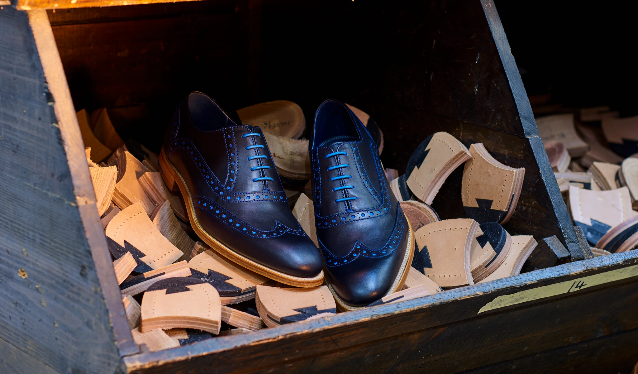 Grant - Men's Handmade Brogue Shoes By Barker