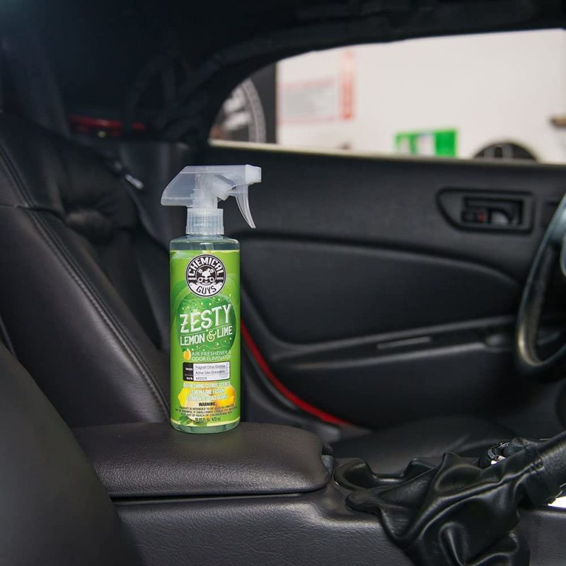 Chemical Guys New Car Smell Air Freshener & Odor Eliminator - 16oz –  SpeedFactoryRacing