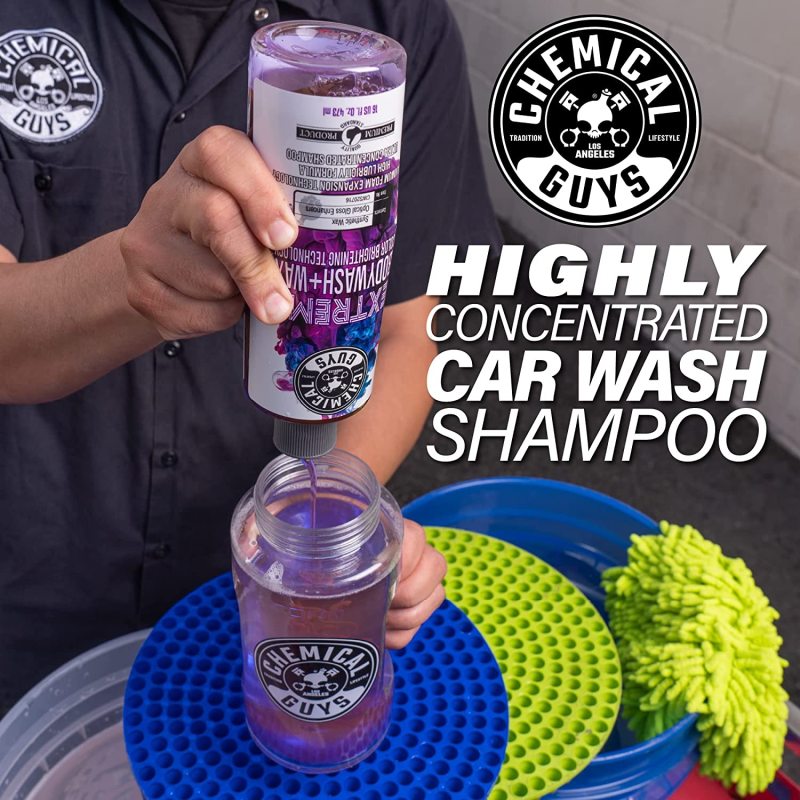 Chemical Guys Black Light Hybrid Radiant Finish Car Wash Soap 1 Gal –  Detailing Connect