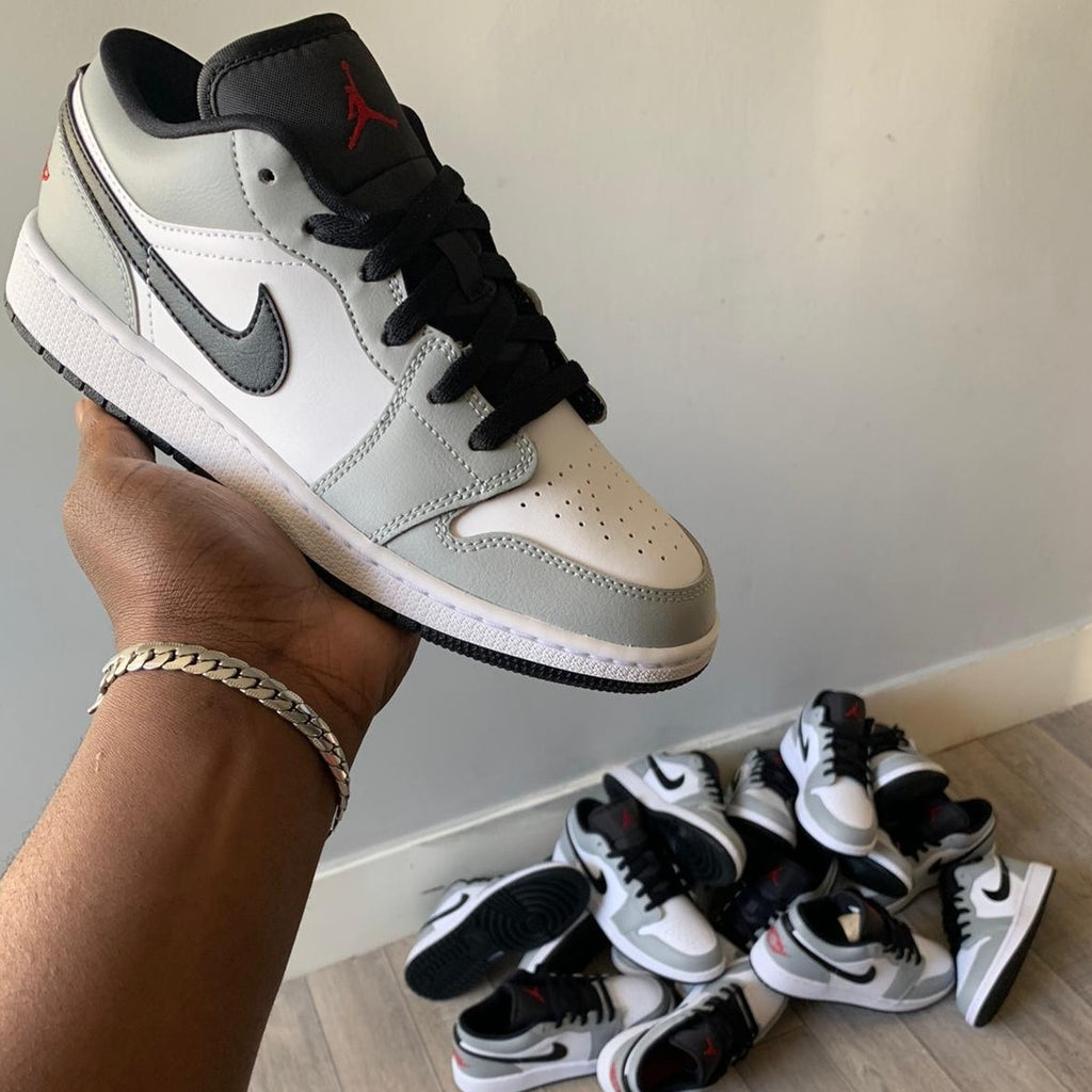 smoke grey jordan low