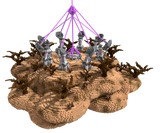 Futuristic Purple End Island [200x200]
