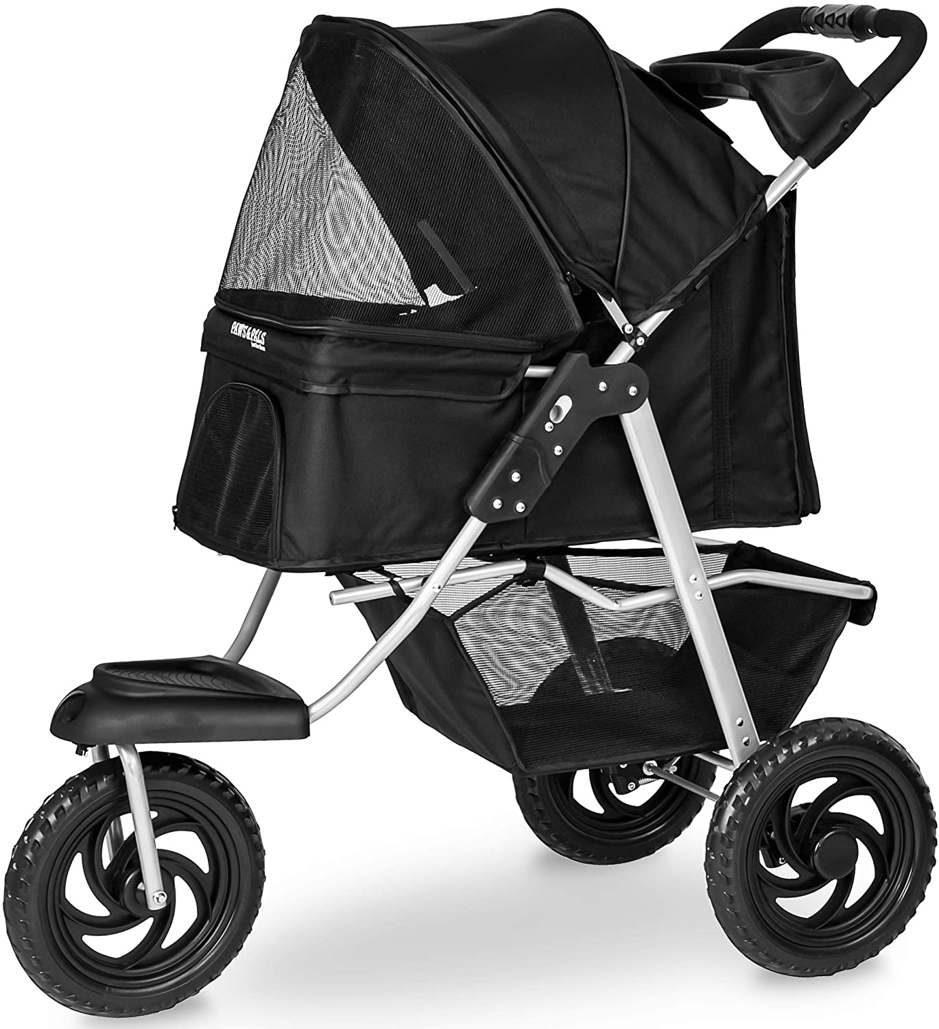 3 wheel pet stroller