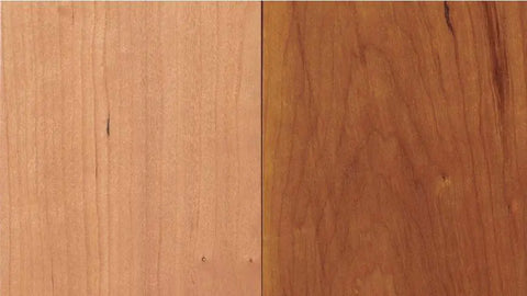 Freshly Milled Cherry vs Aged Cherry