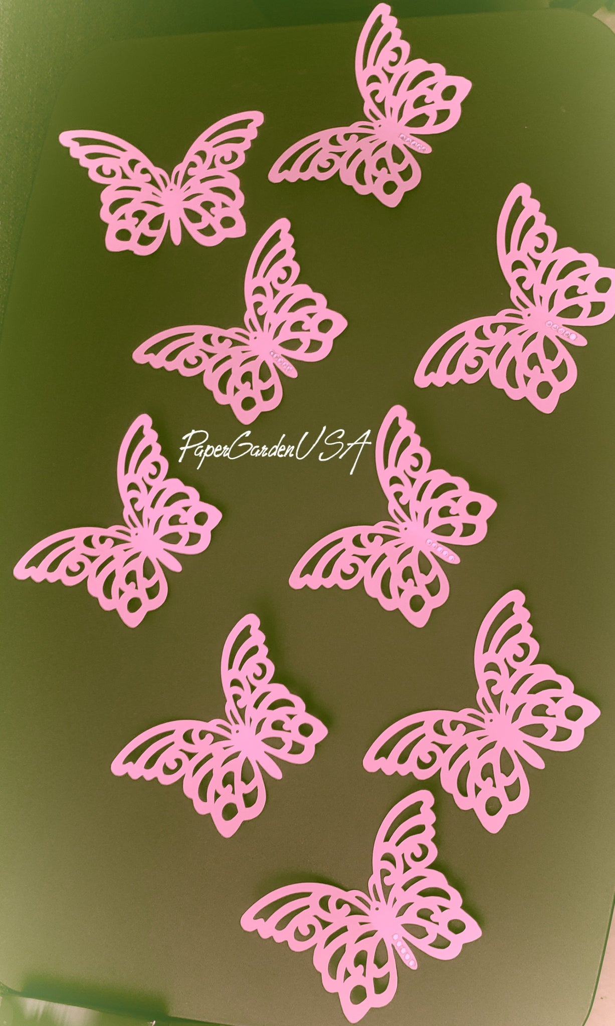 Download 3d Mandala Butterfly Decals Free Fast Shipping Nursery Decor Photo