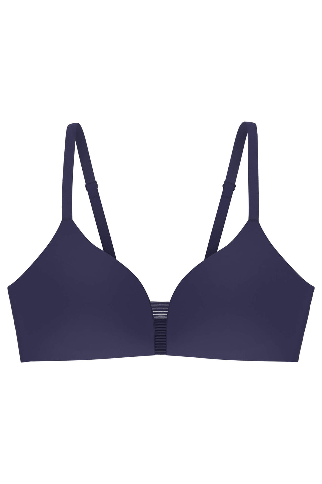 Pour Moi PM-183300 Blue/Rose Forever Fiore Padded Plunge Bra in