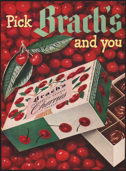 BRACHS CANDY Products Vintage Magazine Ads 3 1980s Magazine Pages