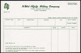 Vintage receipt NIWOT ALFALFA MILLING CO indian pictured Niwot Colorado n-mint+