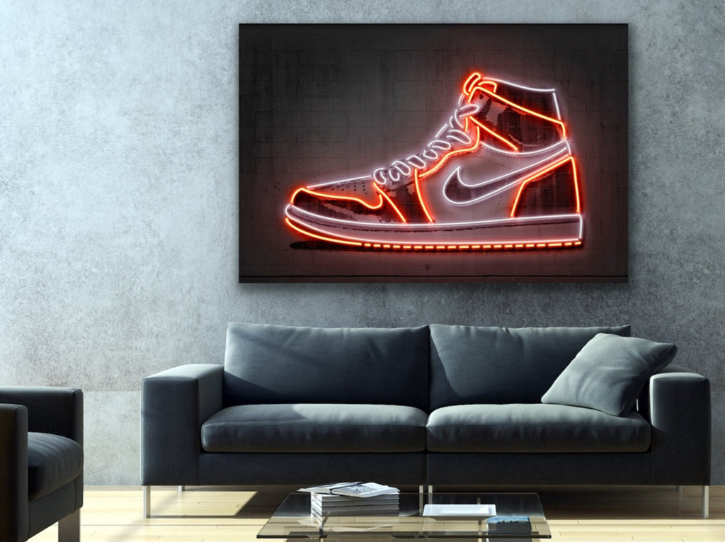 sneakers wall art