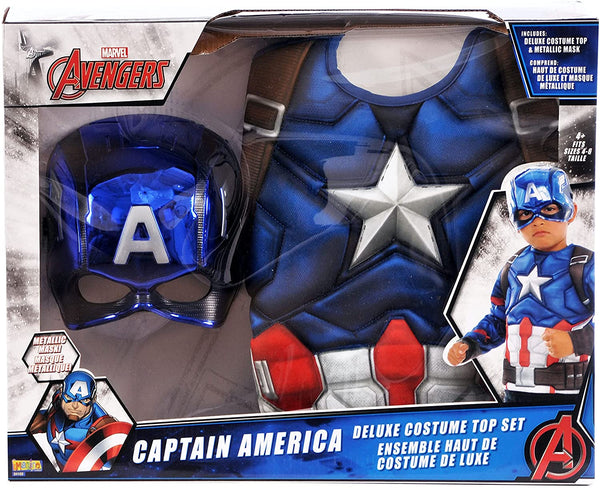 Kids Captain America Deluxe Costume - Avengers: Endgame 