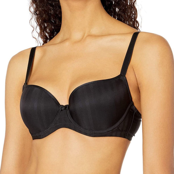 New Freya Wild Demi Plunge Moulded Bra Midnight Poppy - 36GG, Retails $64+