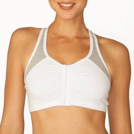 Ursexyly Women's Front Closure Sports Bra Wirefree Padded