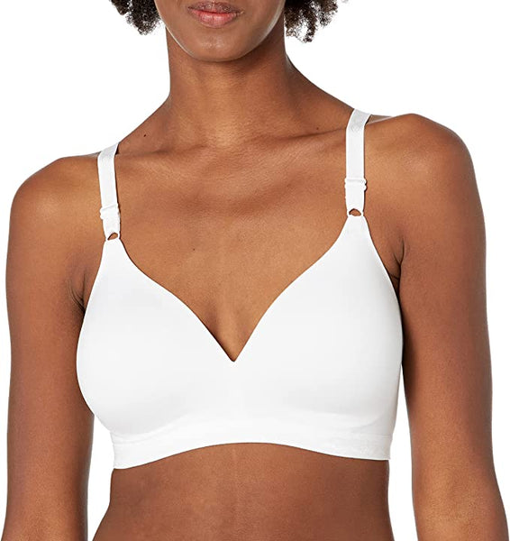 Warners Womens Lace Escape Wire-Free Contour with Lace Trim Bra