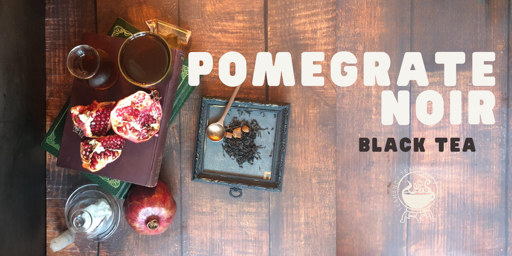 pomegranate noir black tea