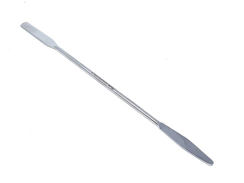 Stainless Steel Double Ended Micro Lab Spatula, Semi Circle Scoop Spoo –  HIGH TECH INSTRUMENTS