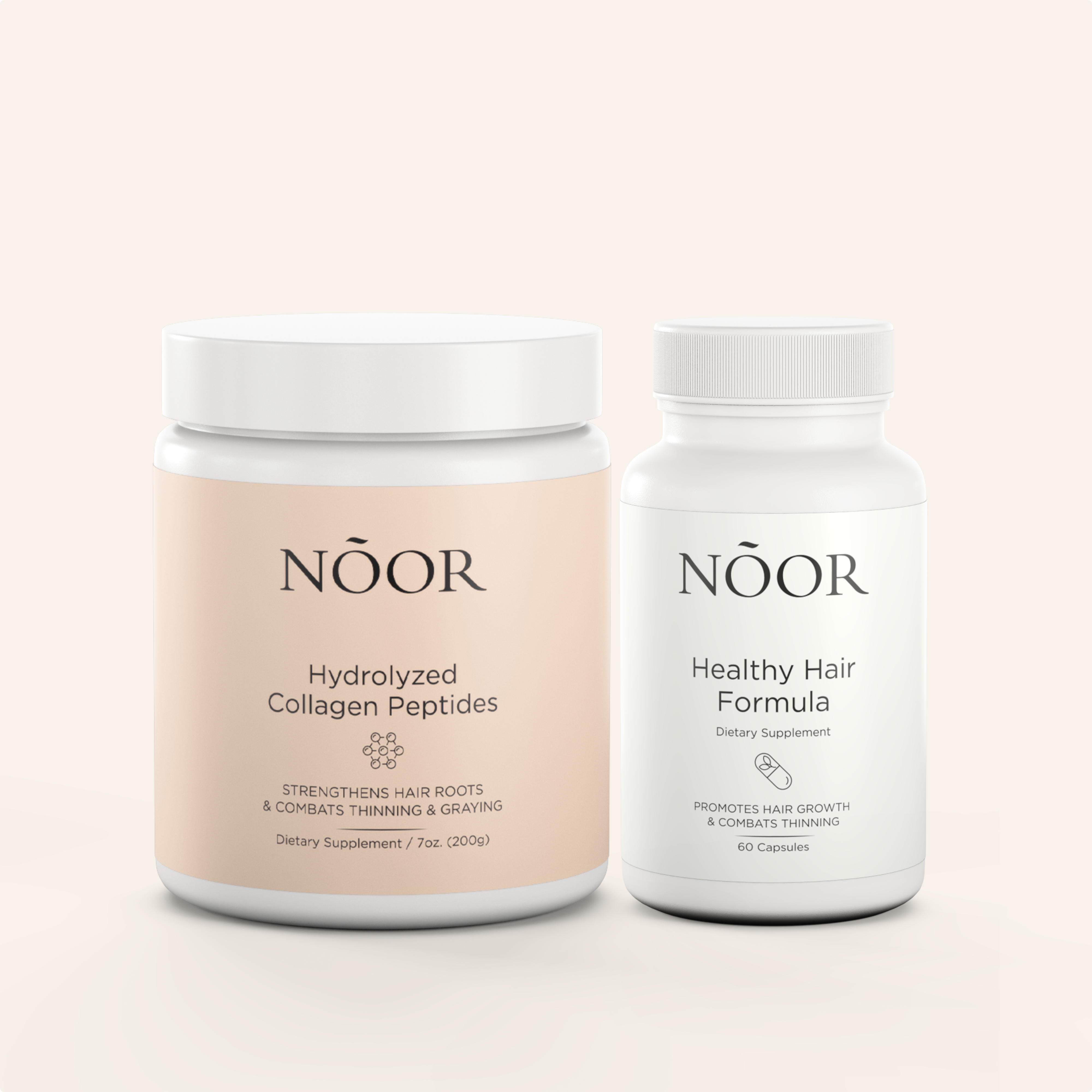 Healthy Follicle Bundle | 1 Month Supply - Noor Hair product image