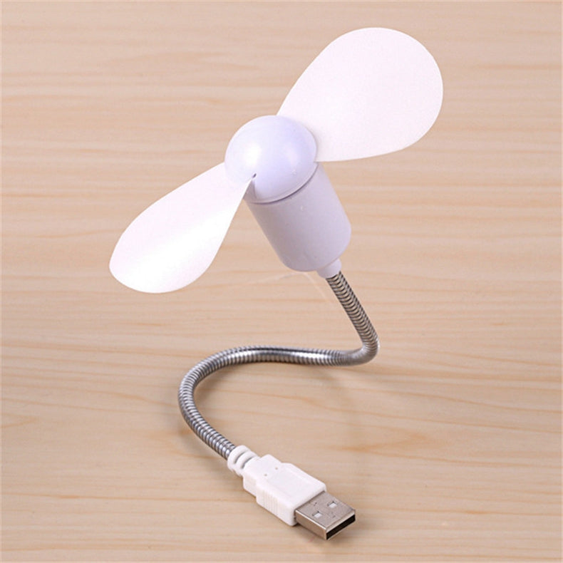 Mini USB Fan Gadgets Flexible Cool for Laptop PC Notebook Desktop PC Computer