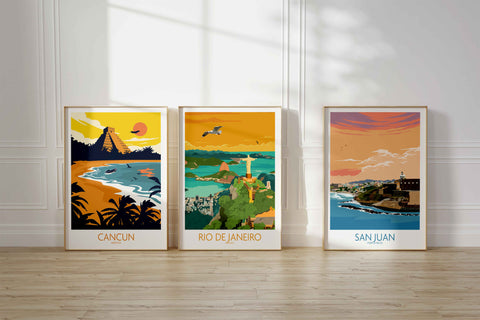 Collecting Travel Poster Prints 
