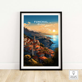 Funchal Madeira Art Print