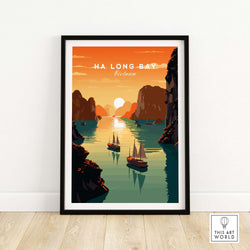 Ha Long Bay Poster