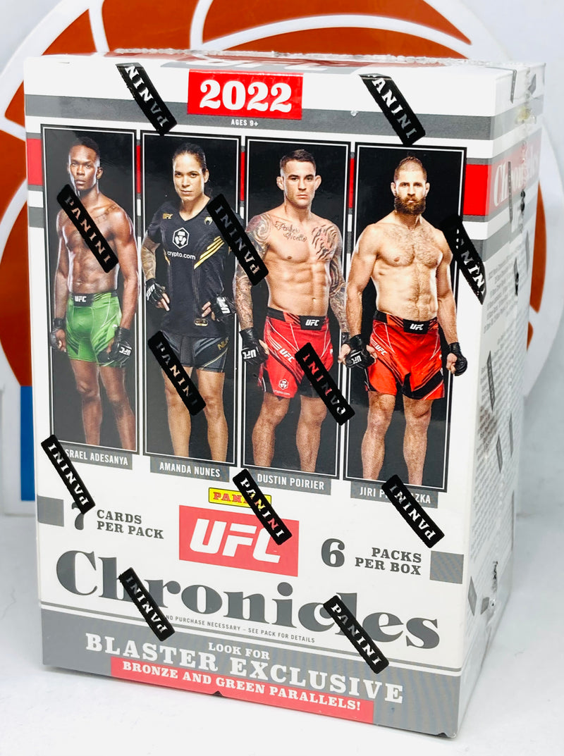 Panini UFC Chronicles 2022 Blaster Box Dime City Sports Cards