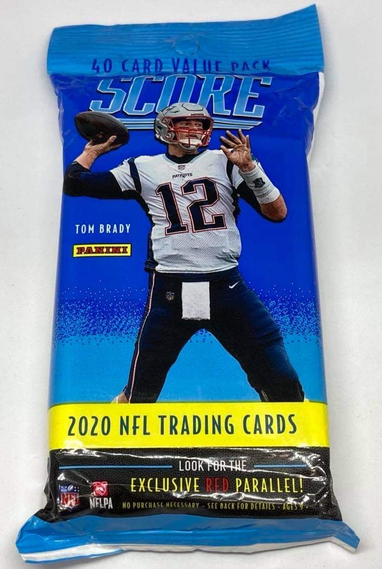 Panini Score NFL 2020 Fat Pack (40 Cards) Dime City Sports Cards