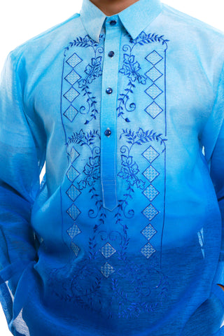 Barong Warehouse - ML16 Jusilyn Barong Tagalog Blue