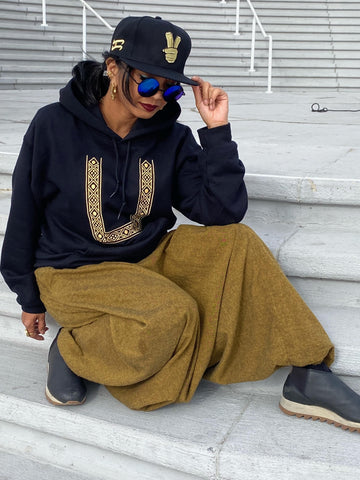 Baru Mu - Barong Pullover Hoodie Gold