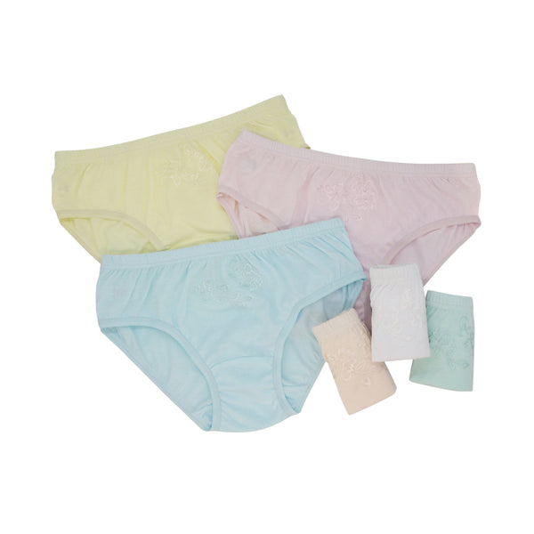 1 Box of 12 Girl Kids SOEN Flower Design Design Women's Underwear Panties.  XBC111 .Size : S, M, L, XL .New (Medium) : : Clothing, Shoes &  Accessories